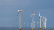 Of the EU's €750bn package, €100bn should be spent on renewable energy, the letter states. Pictured: Denmark's Kattegat offshore wind farm.